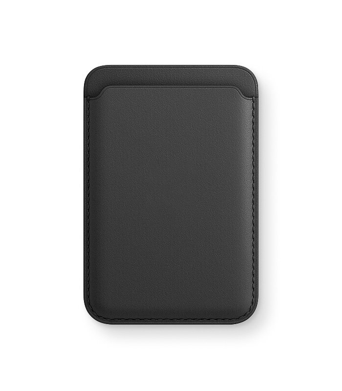 w-accessories-product-14-2 iPhone Leather Wallet Black - Image 1